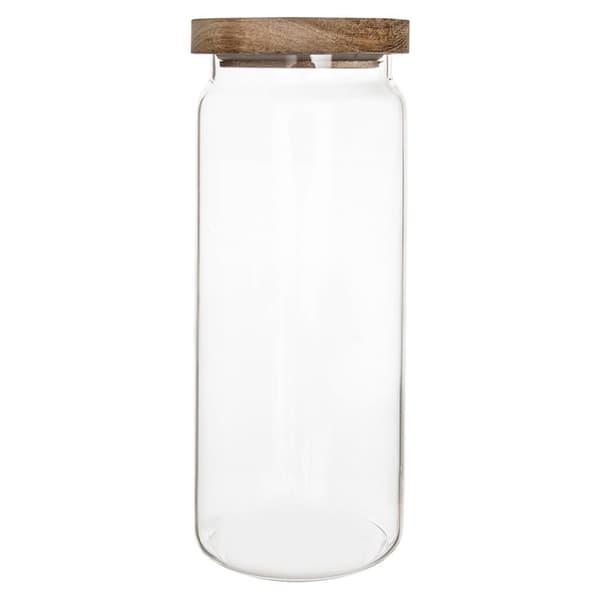 Glassbeholder for løse produkter med lokk og forsegling 1,6 l