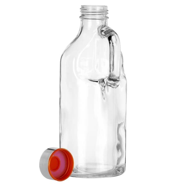 Glasflaske med hank 550 ml
