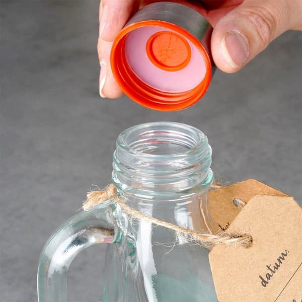 Glasflaske med hank 550 ml
