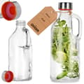 Miniatyrbillede 6 af 6: Glasflaske med hank 550 ml