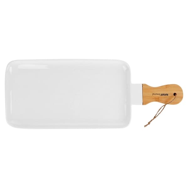TERRESTRISK serveringsfat i porslin 46 cm