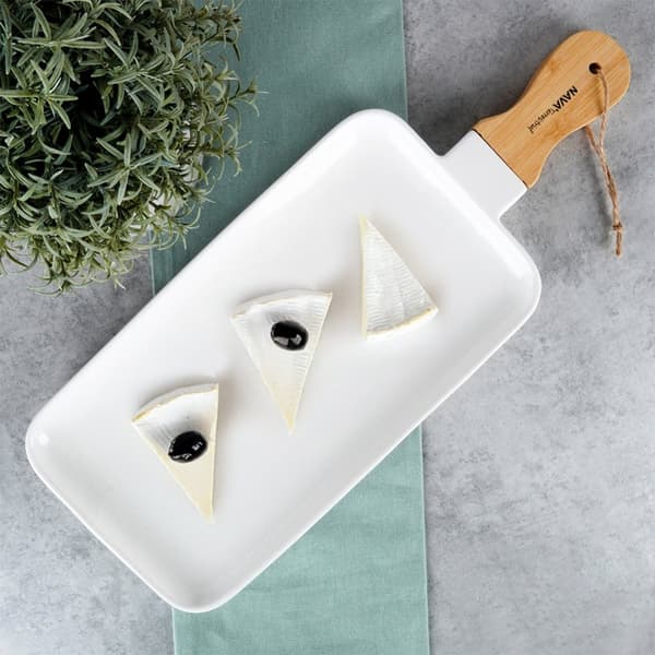 TERRESTRISK serveringsfat i porslin 46 cm