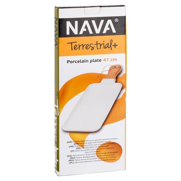TERRESTRISK serveringsfat i porslin 46 cm