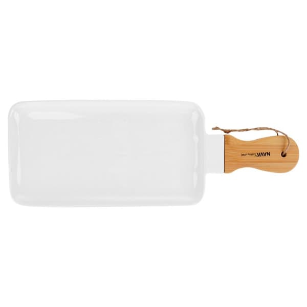 TERRESTRISK serveringsfat i porslin 40,5 cm