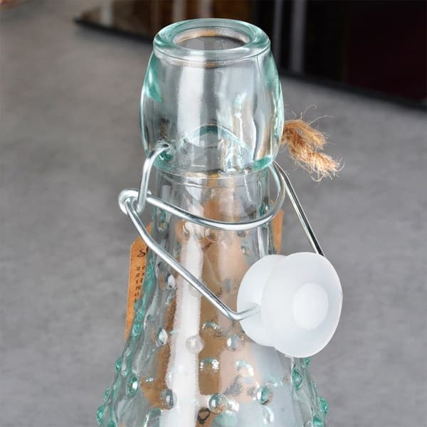 Flaske med clips glas 500 ml