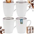 Pikkukuva 7 / 7: Keraamiset mukit valkoiset 400 ml 4 kpl.