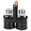 Miniatyrbillede 3 af 9: Salt og peber shakers med stativ, 3 stk