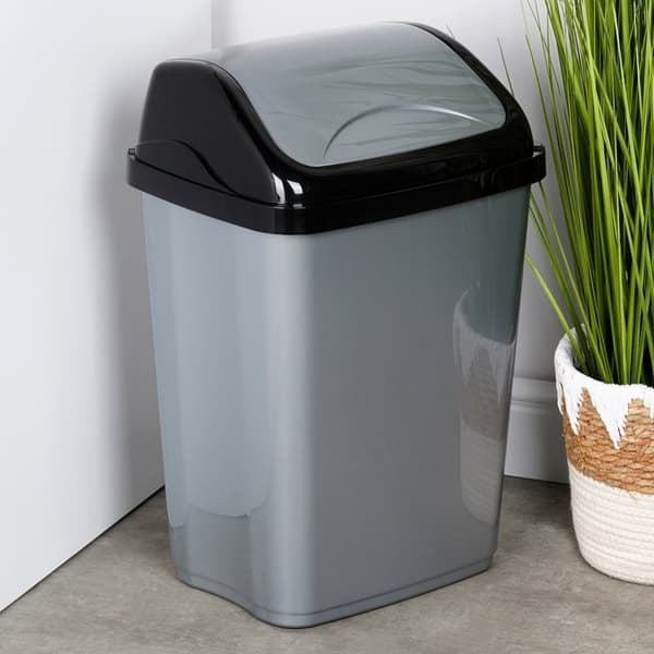 Plastsoptunna grå 26 l