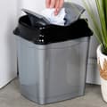 Miniatyrbild 5 av 6: Plastsoptunna grå 16 l