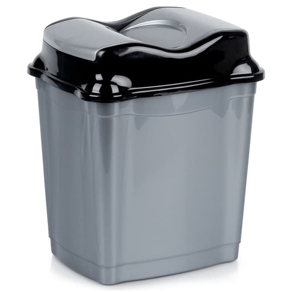 Plastsoptunna grå 16 l
