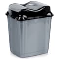 Miniatyrbild 1 av 6: Plastsoptunna grå 16 l