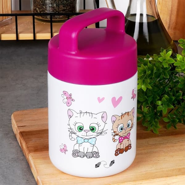 Stål frokost termokande CAT 450 ml