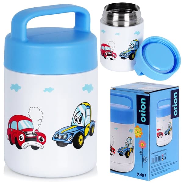 Stål frokost termokande AUTO 450 ml