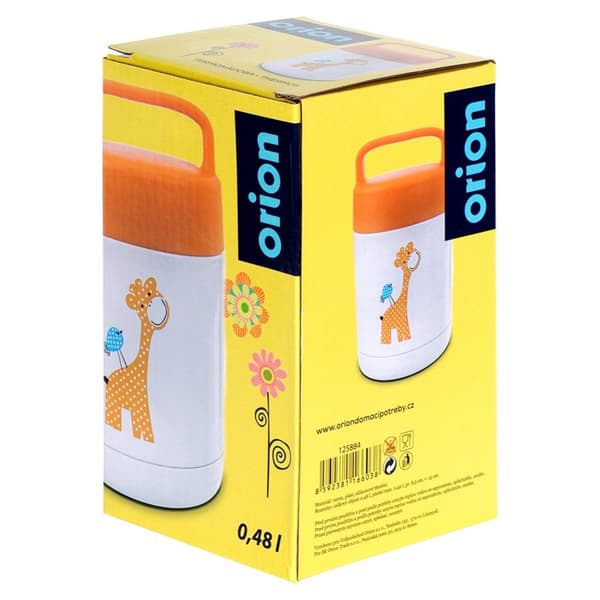 Stål lunsjtermos GIRAFFE 450 ml