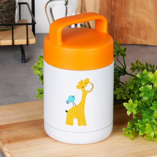 Stål lunsjtermos GIRAFFE 450 ml