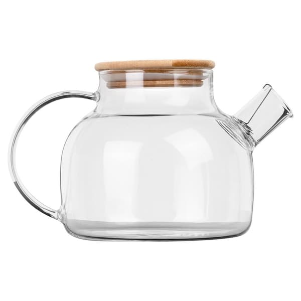 Kaffe- og tekande glas med si 1 l