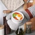 Pikkukuva 4 / 8: Keraamiset uunikulhot valkoiset 260 ml 6 kpl.