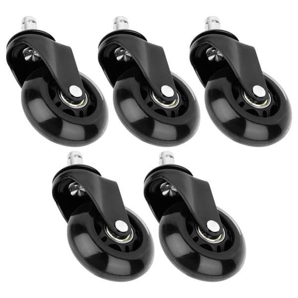 IKEA fåtölj hjul gummi 6,3 cm / 10 mm 5 st.