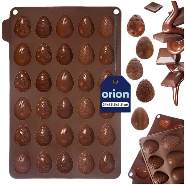 Silikonkjeks og pralineform, egg, SILLINIE
