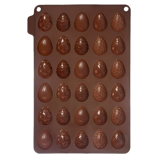 Silikonkjeks og pralineform, egg, SILLINIE