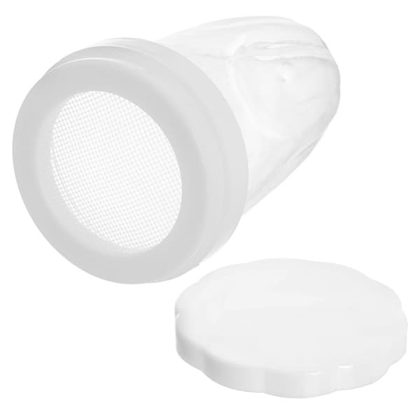 Beholder med sikt for melis og kanel 250 ml