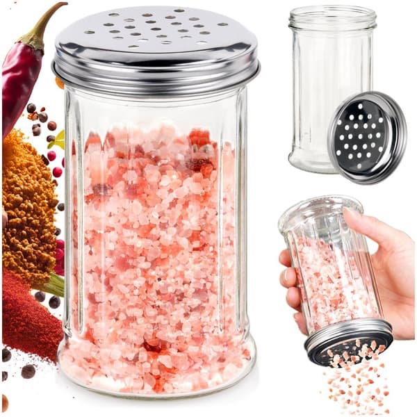 Krydderbeholder med silglass 350 ml
