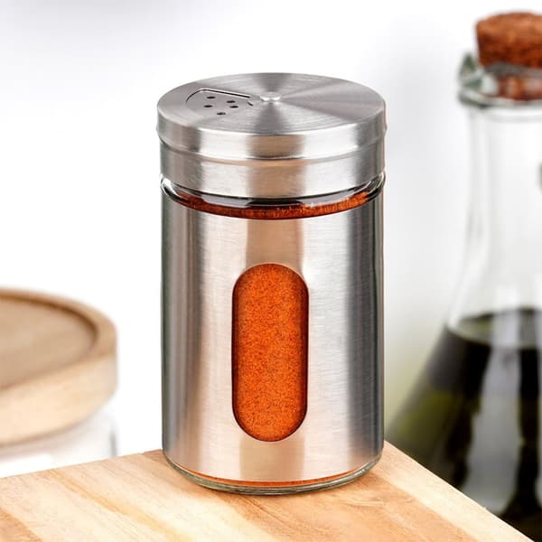 Krydderibeholder med si glas 100 ml