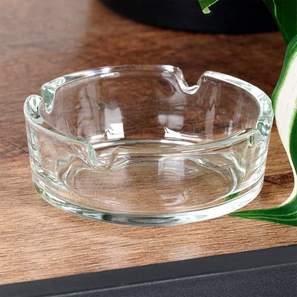 Lasinen tuhkakuppi 8 cm 2 kpl.