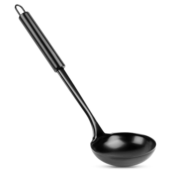 Musta teräskauha 60 ml, 30 cm