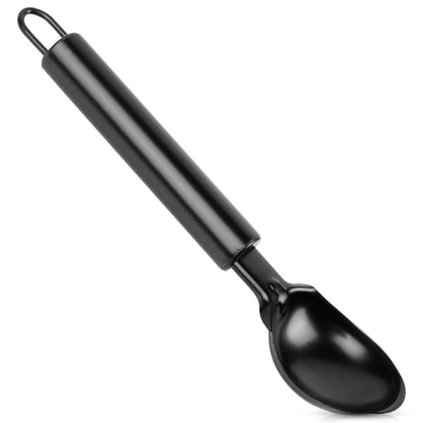 Isskje, sort stål, 19 cm
