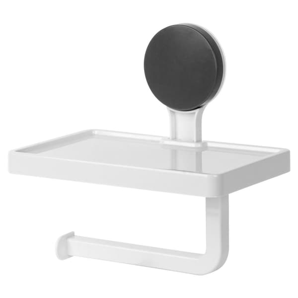 Toiletpapirholder med sugekophylde