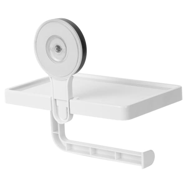 Toiletpapirholder med sugekophylde
