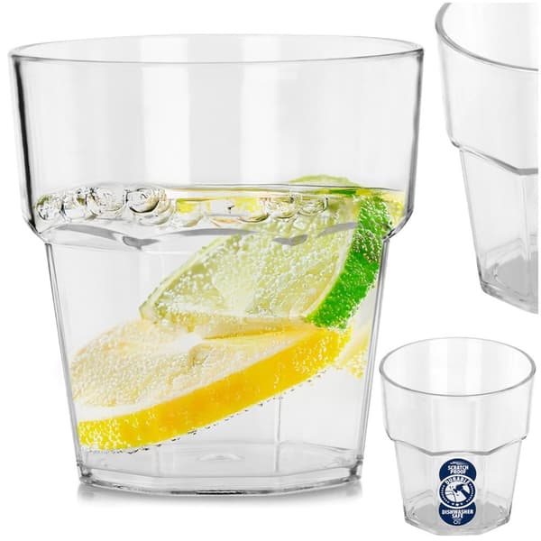 Uknuselig plastglass 275 ml