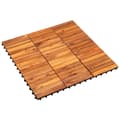 Miniatyrbilde 3 av 9: Treterrassefliser 30x30 cm 9 stk.
