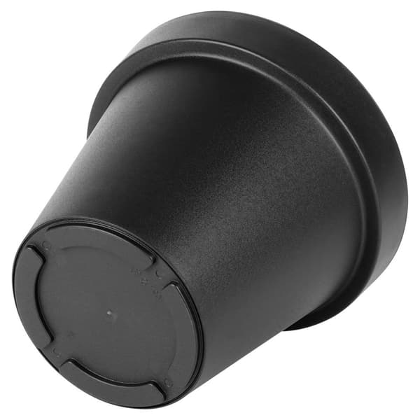 Hagekrukke i plast svart rund 29 cm