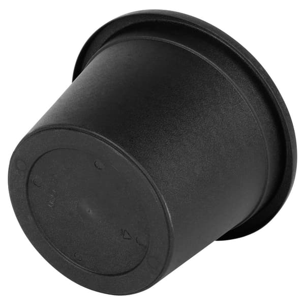 Hagekrukke i plast svart rund 20 cm