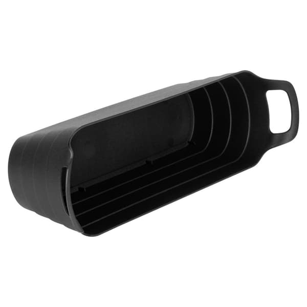 Hagekrukke i plast, sort, avlang, 44,5 cm