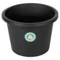 Miniatyrbilde 3 av 8: Hagekrukke i plast sort rund 34 cm
