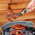 Pikkukuva 5 / 8: Grillilapa ja pihdit 2in1 terästä 40 cm
