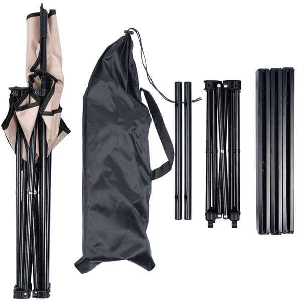Campingstolar med 3-elements bord