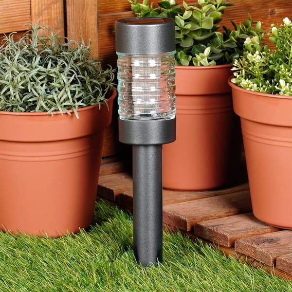 Solar LED puutarhavalaisin, upotettu, 27 cm