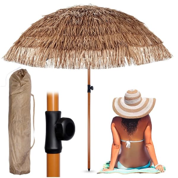 Hawaiian hage strandparasoll 120 cm
