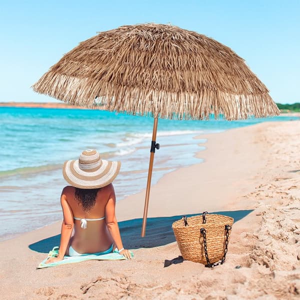 Hawaiian hage strandparasoll 120 cm