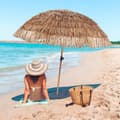 Miniatyrbilde 2 av 8: Hawaiian hage strandparasoll 120 cm
