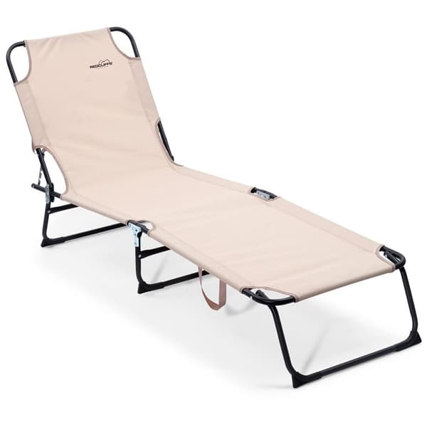 Sammenleggbar hageseng beige