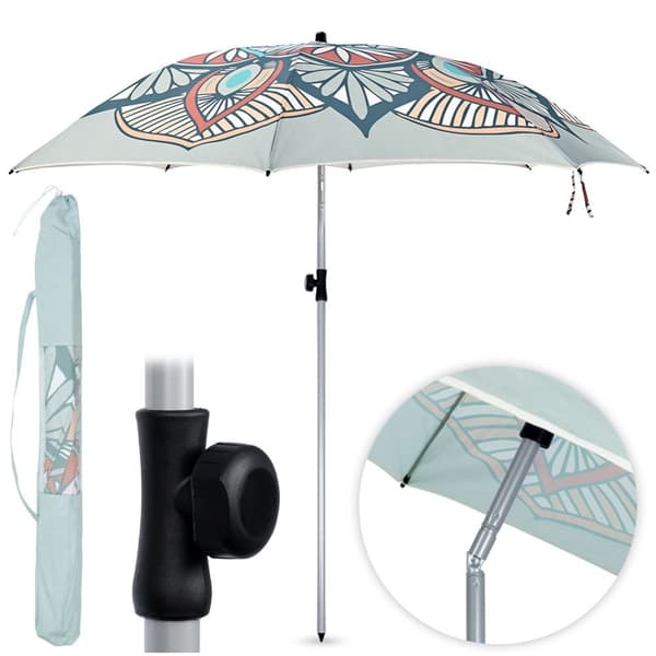 Justerbar hage strandparasoll 180 cm