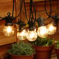 Miniatyrbild 2 av 7: LED trädgårdsgirlang 9,5 m 20 st.