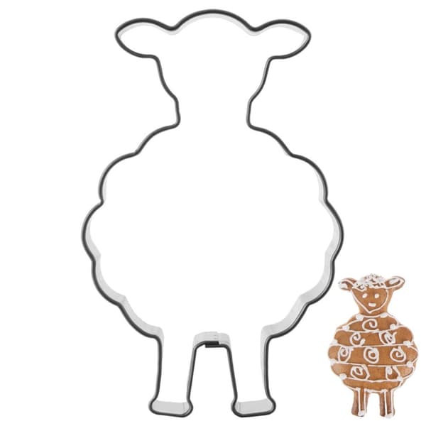 Keksileikkuri teräslammas 7 cm