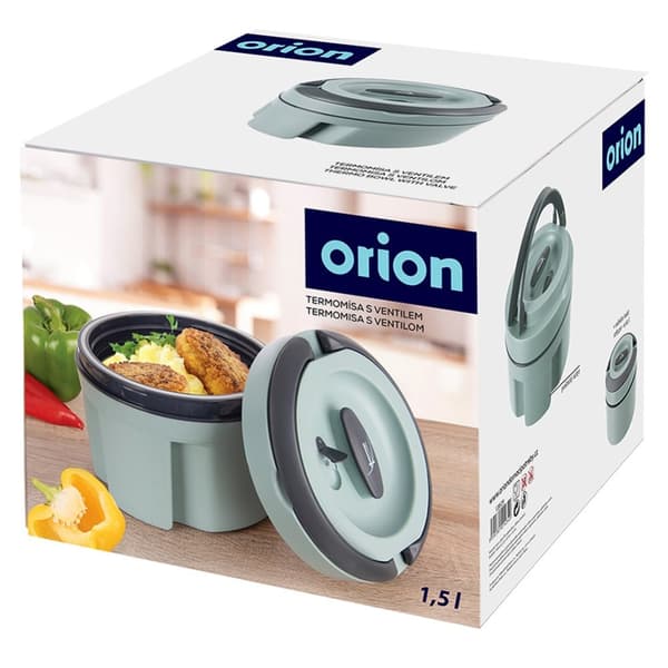 Stål frokost termokande TERMO 2,4 l