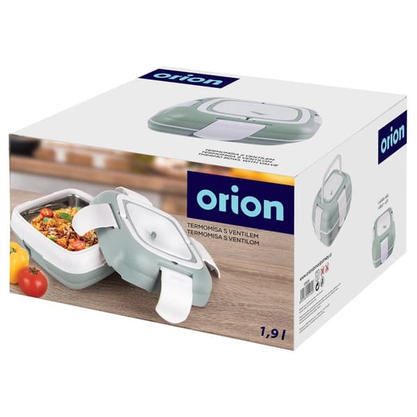 Stål lunsjtermos TERMO 1,9 l
